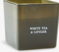 EGONBougie parfumée EGON l8xL8xH8cm verre vert olive