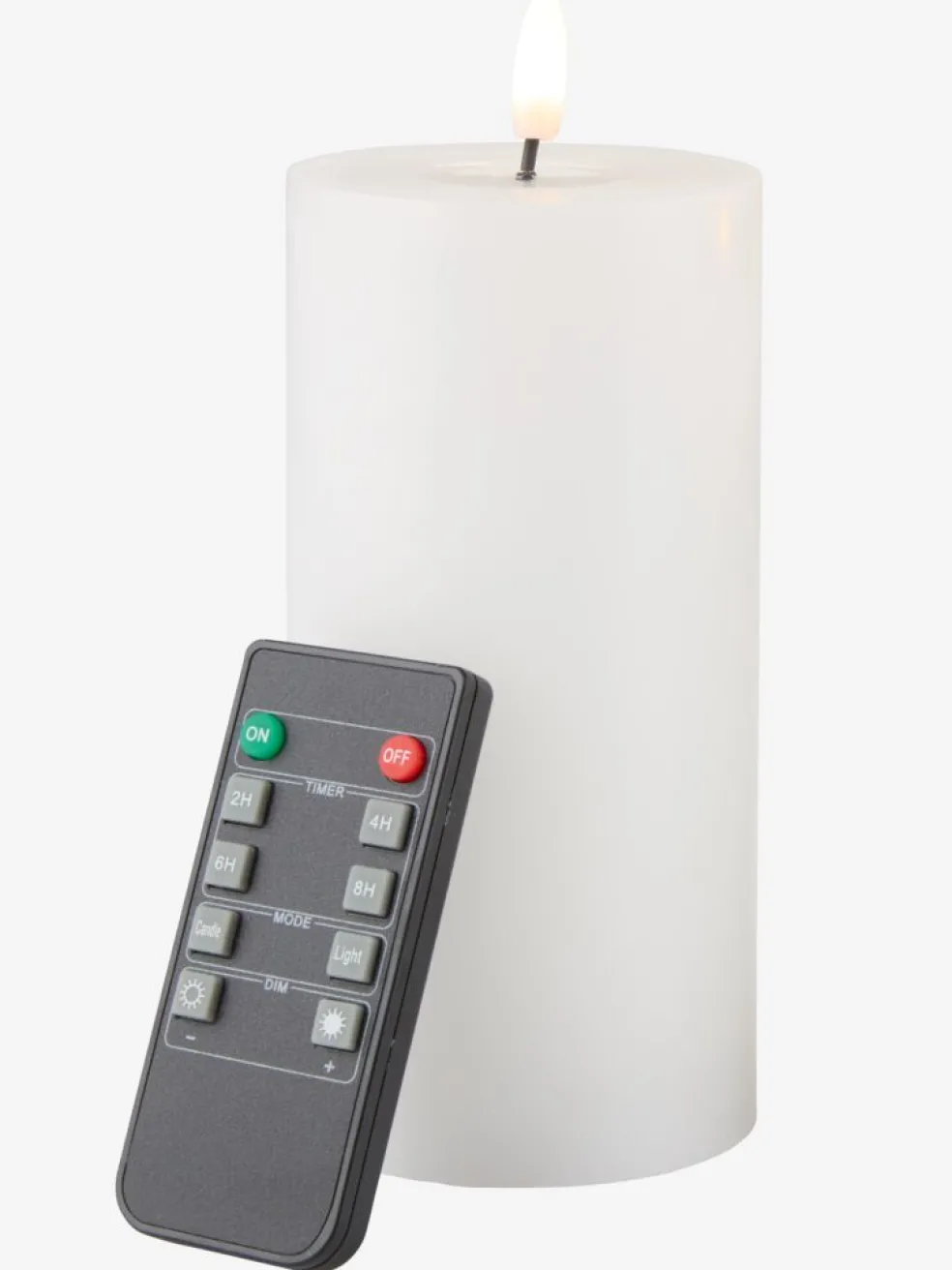 EIDEBougie pilier LED EIDE 3pcs/pqt a/télécommande