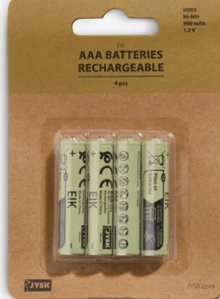 EIKPile rechargeable EIK AAA 4pcs/pqt