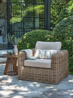 EJERFauteuil lounge d'extérieur EJER séchage rapide naturel