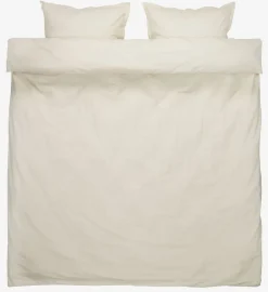 ELLIEGoldParure de lit ELLIE 240x220 naturel avec broderies