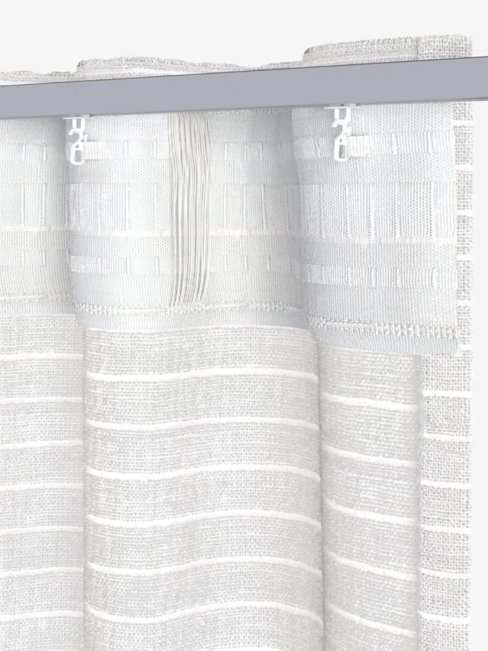 ELVALANDETRideau ELVALANDET 1x140x245 blanc