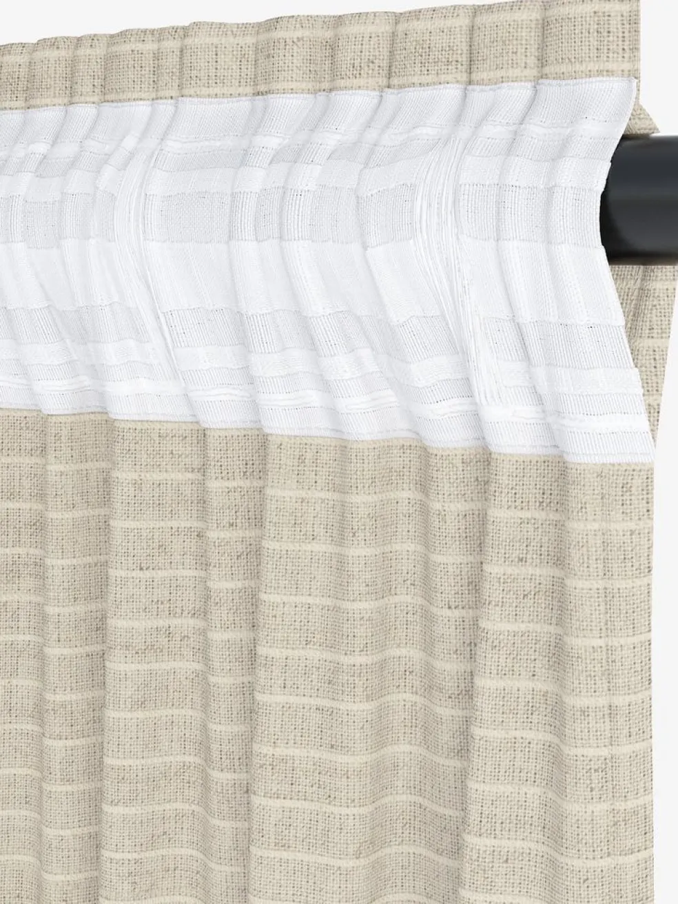 ELVALANDETRideau ELVALANDET 1x140x245 naturel