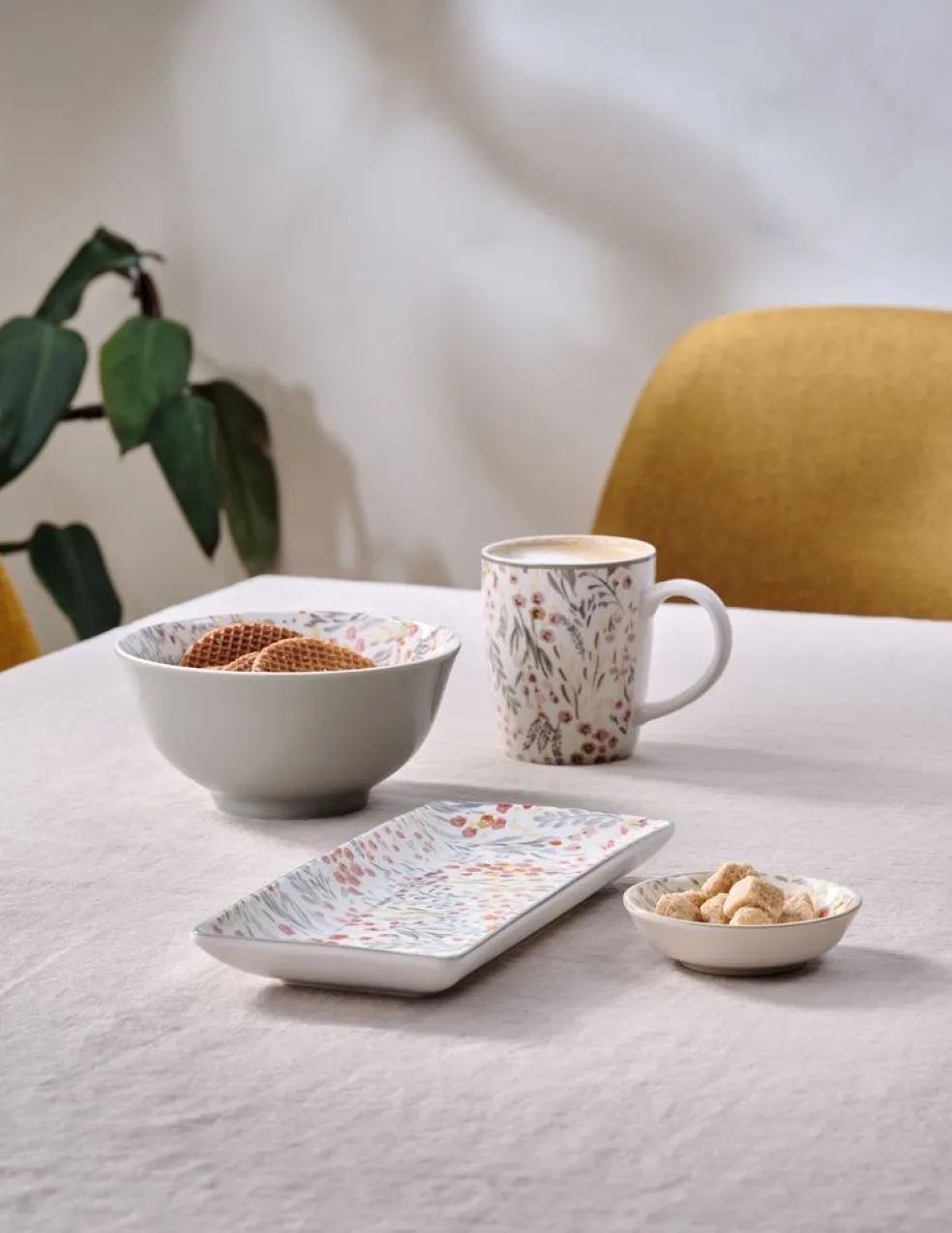 EMILTasse EMIL Ø8xH10cm 35cl a/fleurs