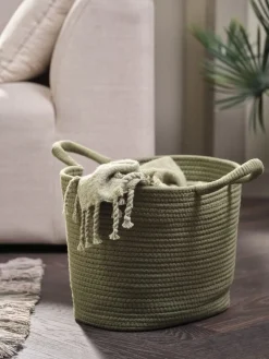 ESGEPanier ESGE l30xL41xH30cm olive foncé
