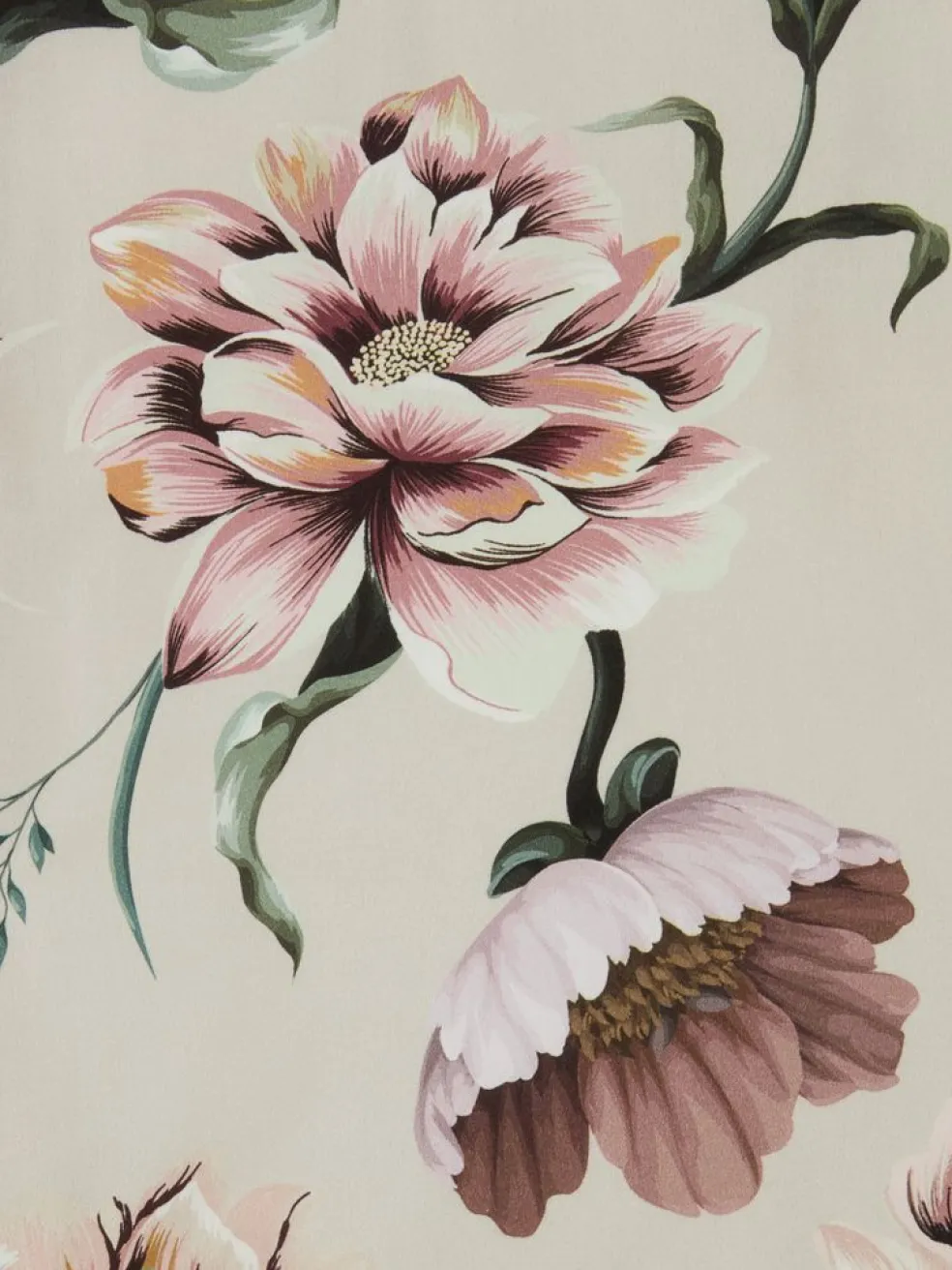 ESTHERGoldParure de lit Satin ESTHER 240x220 naturel