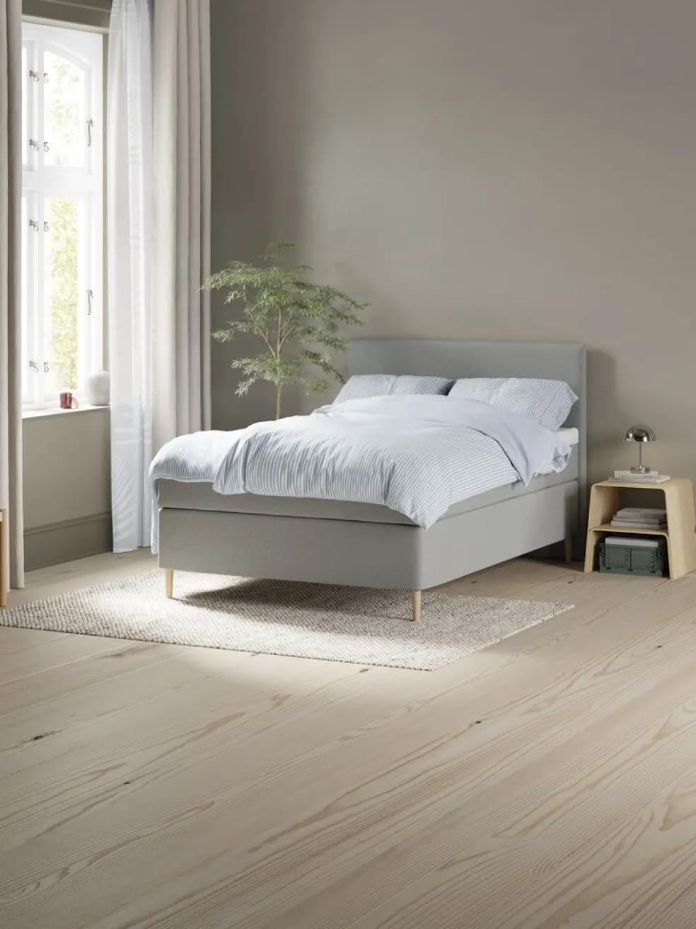 ETNABasicTête de lit 140x115cm ETNA Gris-23
