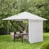 FAABORGParoi latérale pour tonnelle FAABORG l2,3xH2m blanc