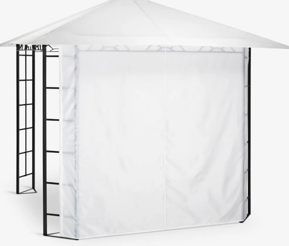 FAABORGParoi latérale pour tonnelle FAABORG l2,3xH2m blanc