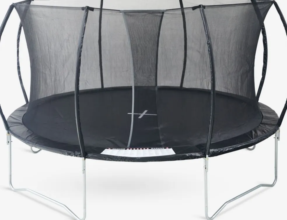 FALKTrampoline FALK Ø426 a/filet sécurité noir
