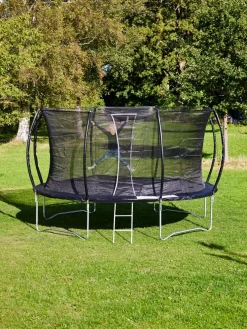 FALKTrampoline FALK Ø426 a/filet sécurité noir