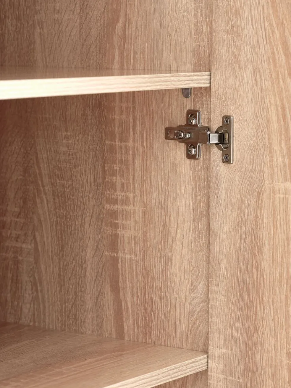 FANDRUPArmoire FANDRUP 97x176 2 portes 3 tiroirs coloris chêne c.