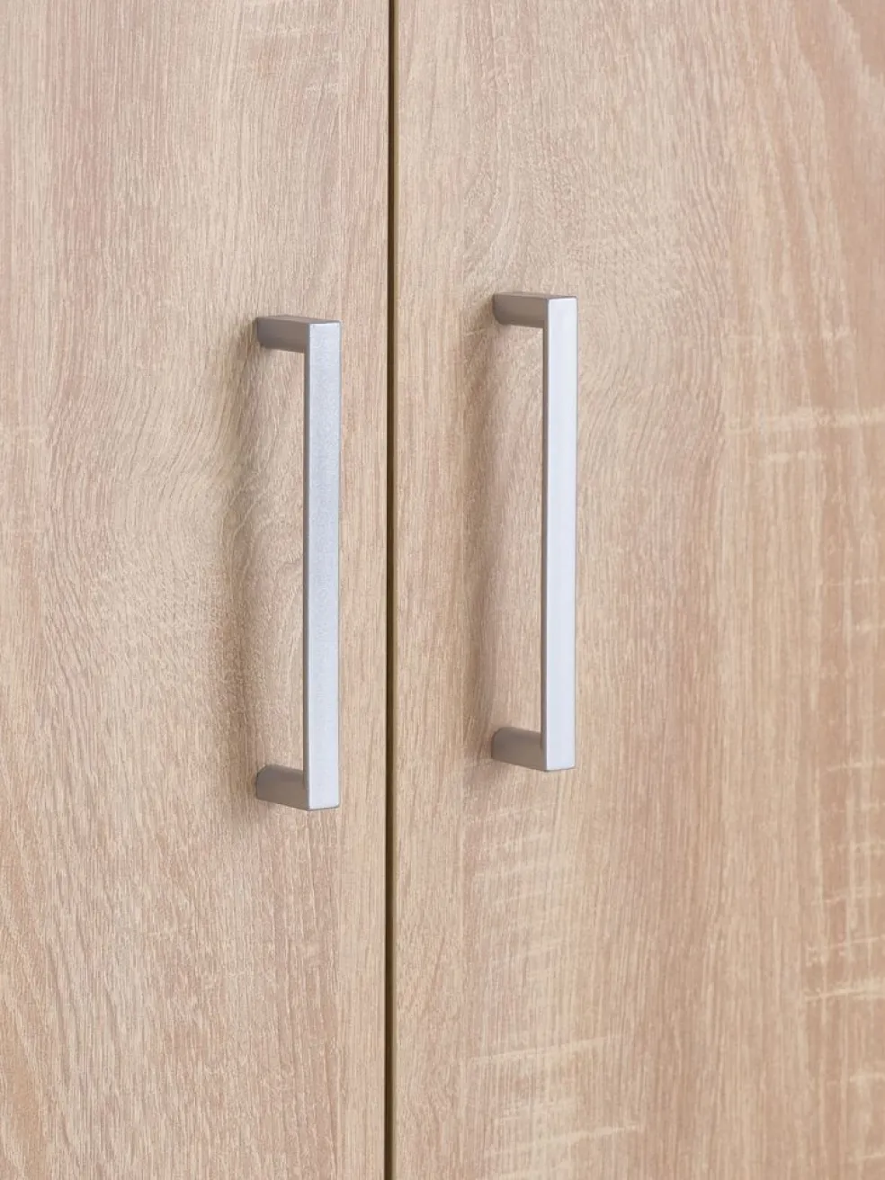 FANDRUPArmoire FANDRUP 97x176 2 portes 3 tiroirs coloris chêne c.