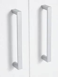 FANDRUPArmoire FANDRUP 97x176 2 portes 3 tiroirs blanc