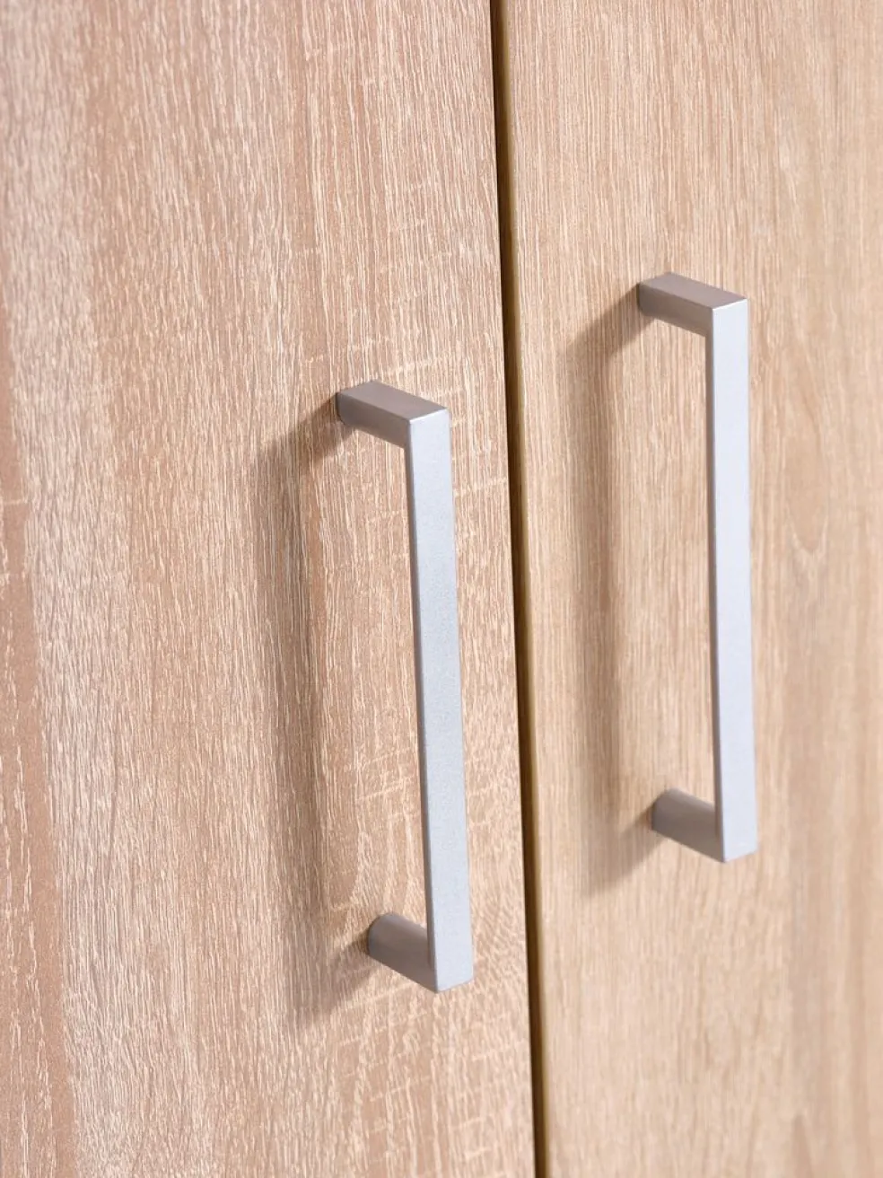 FANDRUPMeuble haut FANDRUP 145x41 3 portes coloris chêne clair