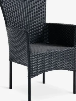 FAUSING + AIDTFAUSING L220 table + 4 AIDT chaises noir