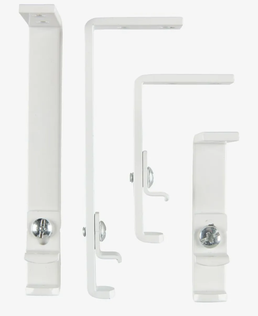FIXICrochet pour rail à rideaux FIXI 6cm blanc