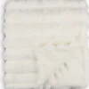 FJELLPRYDPlaid FJELLPRYD 130x170 blanc