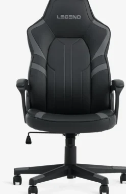 FJELSTEDChaise gaming FJELSTED noir/gris