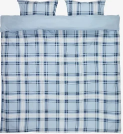 FRANCISKABasicParure de lit en flanelle FRANCISKA 240x220 bleu