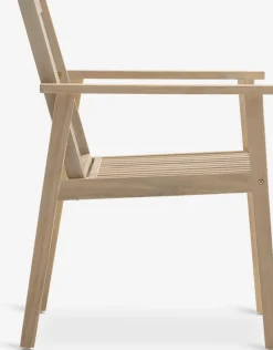 FUGLSAND + RADSTEDFUGLSAND Ø120 + 4 RADSTED chaises acacia massif