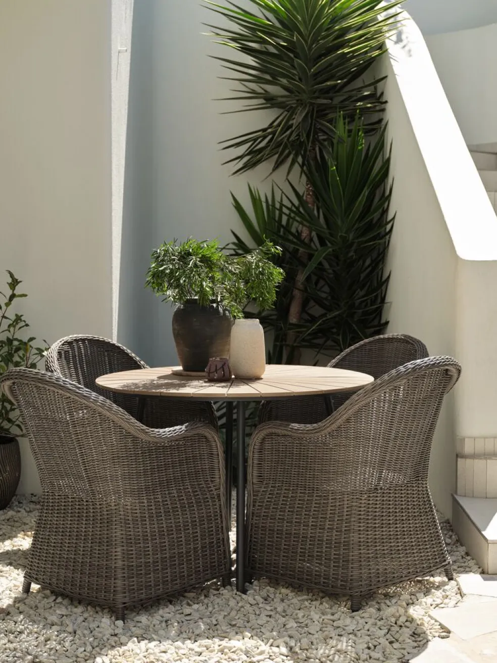 GAMMELBYChaise de jardin GAMMELBY gris