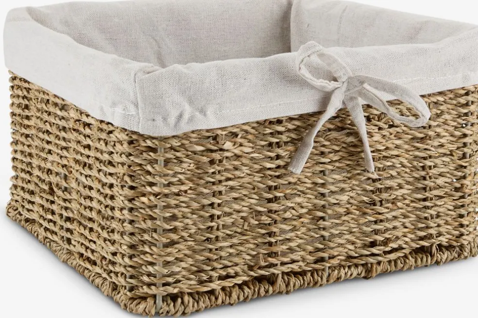 GJERMUNDPanier GJERMUND l25xL25xH15cm naturel