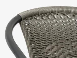 GRENAAChaise empilable GRENAA gris