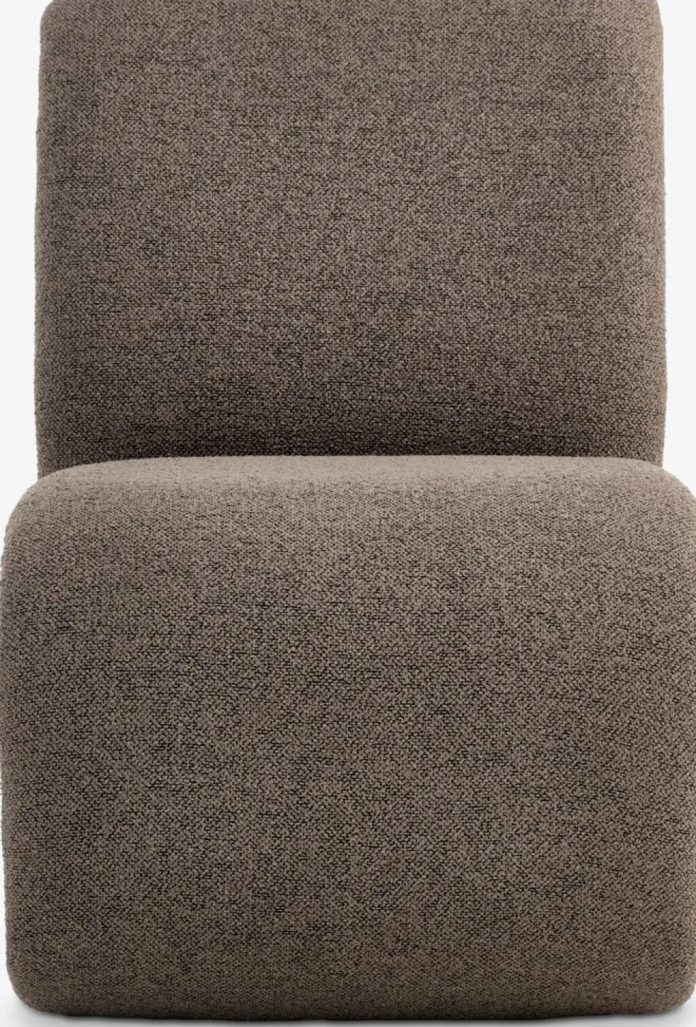 GULDBJERGFauteuil lounge GULDBJERG tissu sable foncé