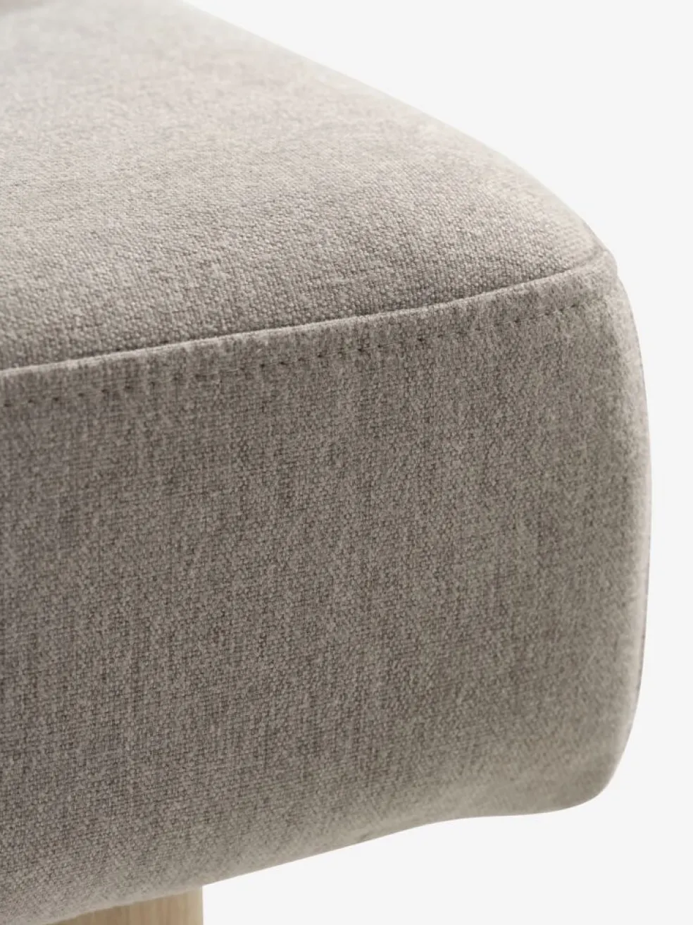 HAGEBROBanc HAGEBRO tissu sable/naturel