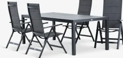 HAGEN + MYSENHAGEN L214 table + 4 MYSEN chaises gris