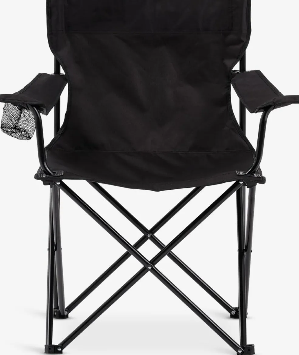 HALDBAKKENChaise de camping HALDBAKKEN noir