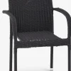 HALDBJERGChaise empilable HALDBJERG noir