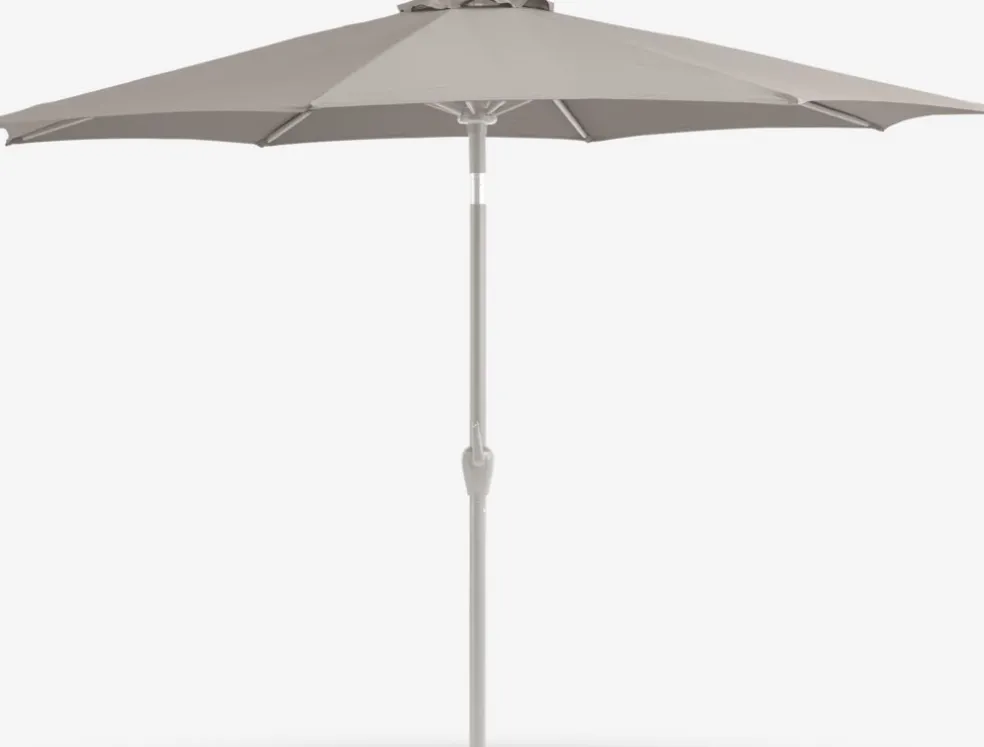 HALKParasol HALK Ø300 beige avec poteau beige