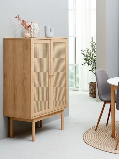 HALMSTADArmoire HALMSTAD 2 portes coloris chêne chaud