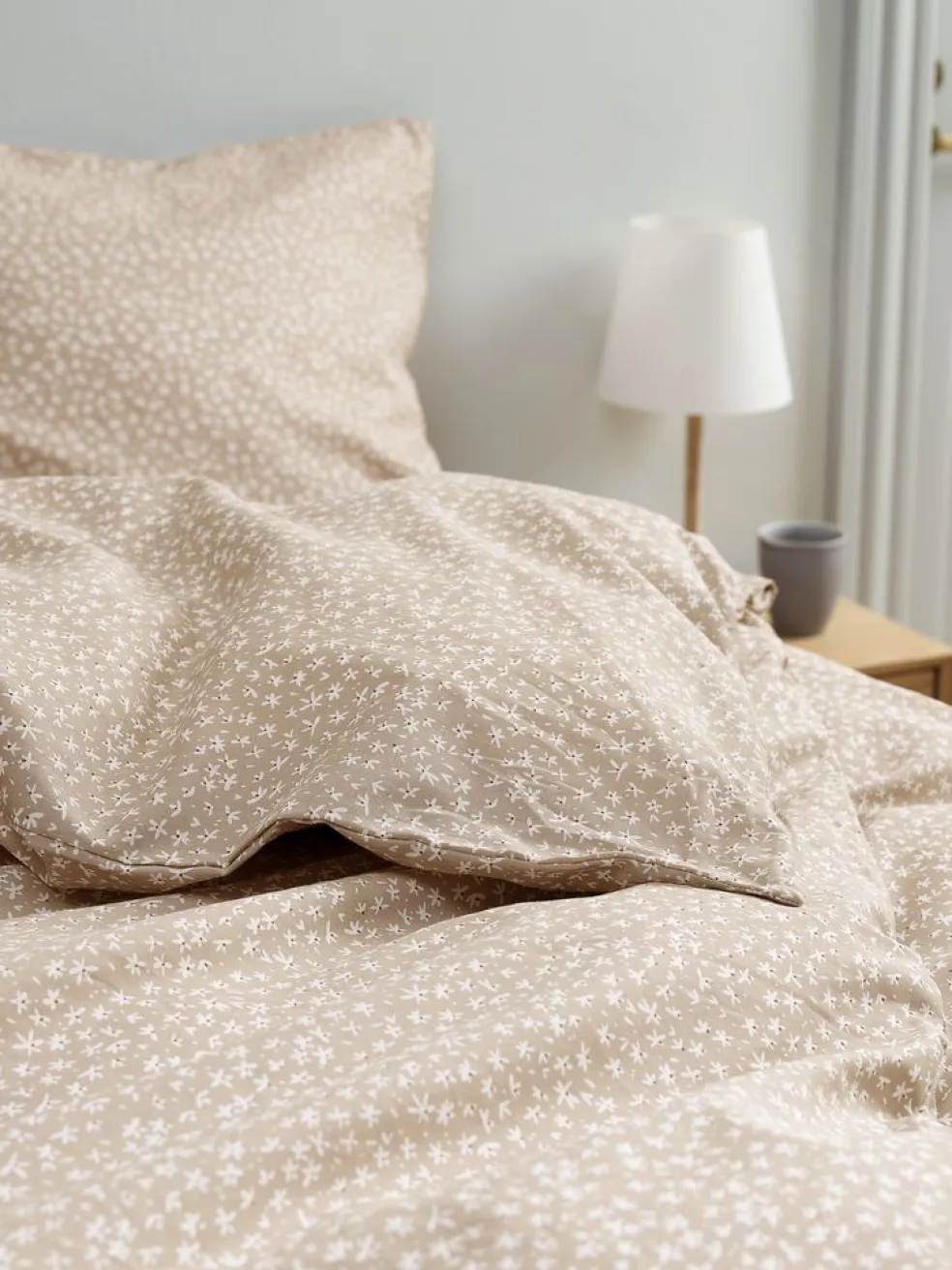HANNABasicParure de lit HANNA 240x220 sable