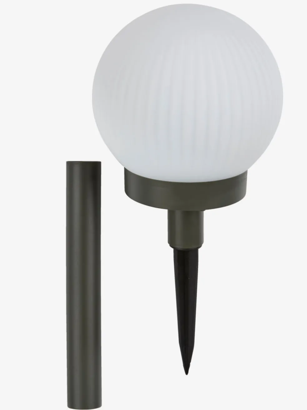HAUKUGLELampe solaire HAUKUGLE Ø13xH37cm blanc