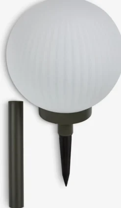HAUKUGLELampe solaire HAUKUGLE Ø18xH46cm blanc