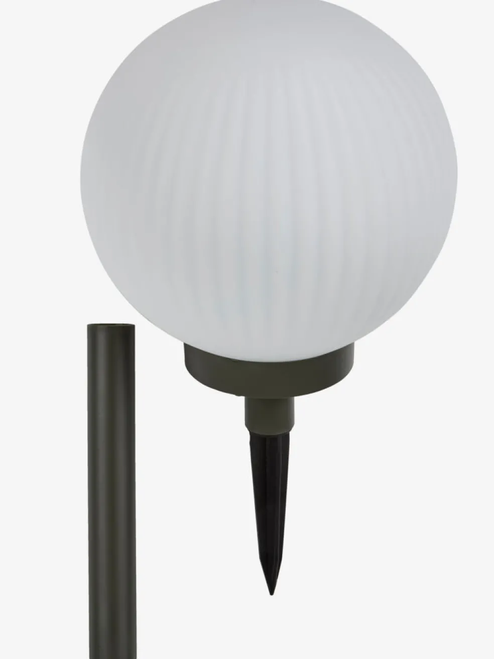 HAUKUGLELampe solaire HAUKUGLE Ø18xH46cm blanc