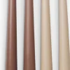 HEINOBougie HEINO H25cm beige/brun 4pcs/pqt