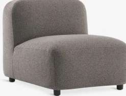 HELAGS + TANEEnsemble lounge HELAGS noir + TANE 3 personnes sable foncé