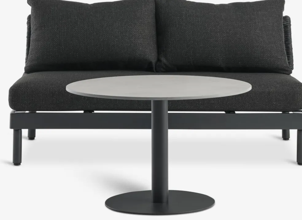 HELAGS + VOSSEnsemble lounge HELAGS noir + VOSS 2 personnes noir