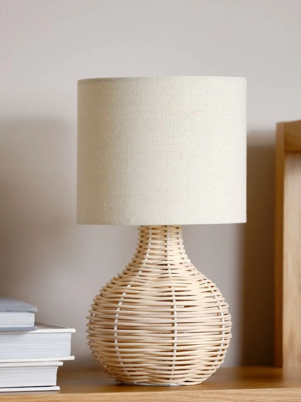 HELMERLampe de table HELMER Ø17xH32cm naturel