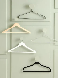 HELMUTCintres HELMUT L45cm 5pcs/pqt blanc