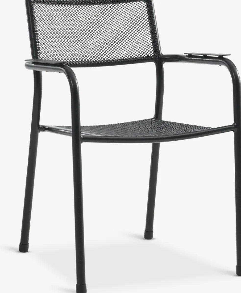 HEMSEDALChaise empilable HEMSEDAL Noir