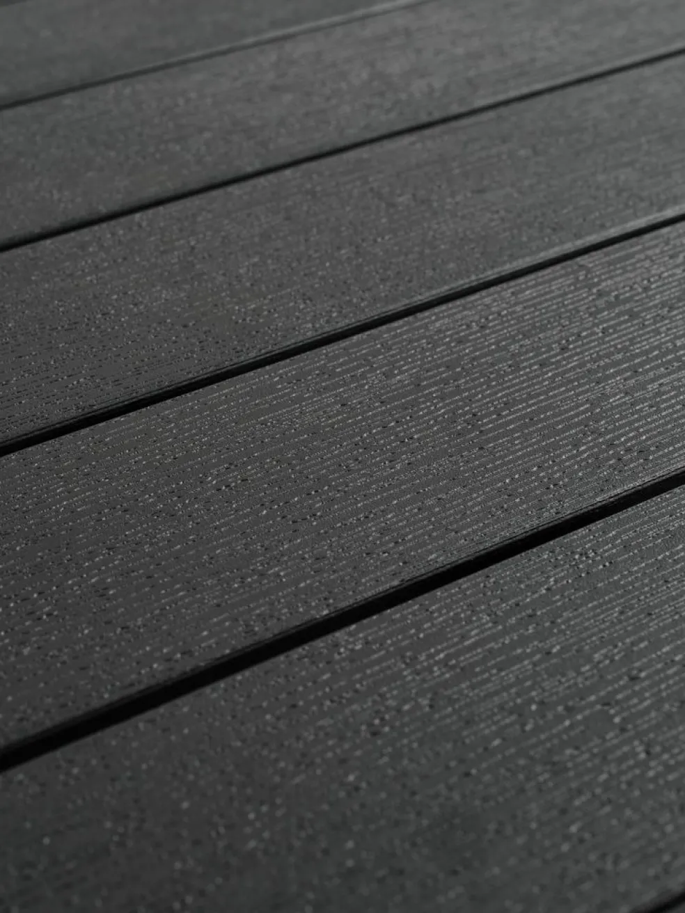 HESTEHAVETable de jardin HESTEHAVE l95xL205/275 noir