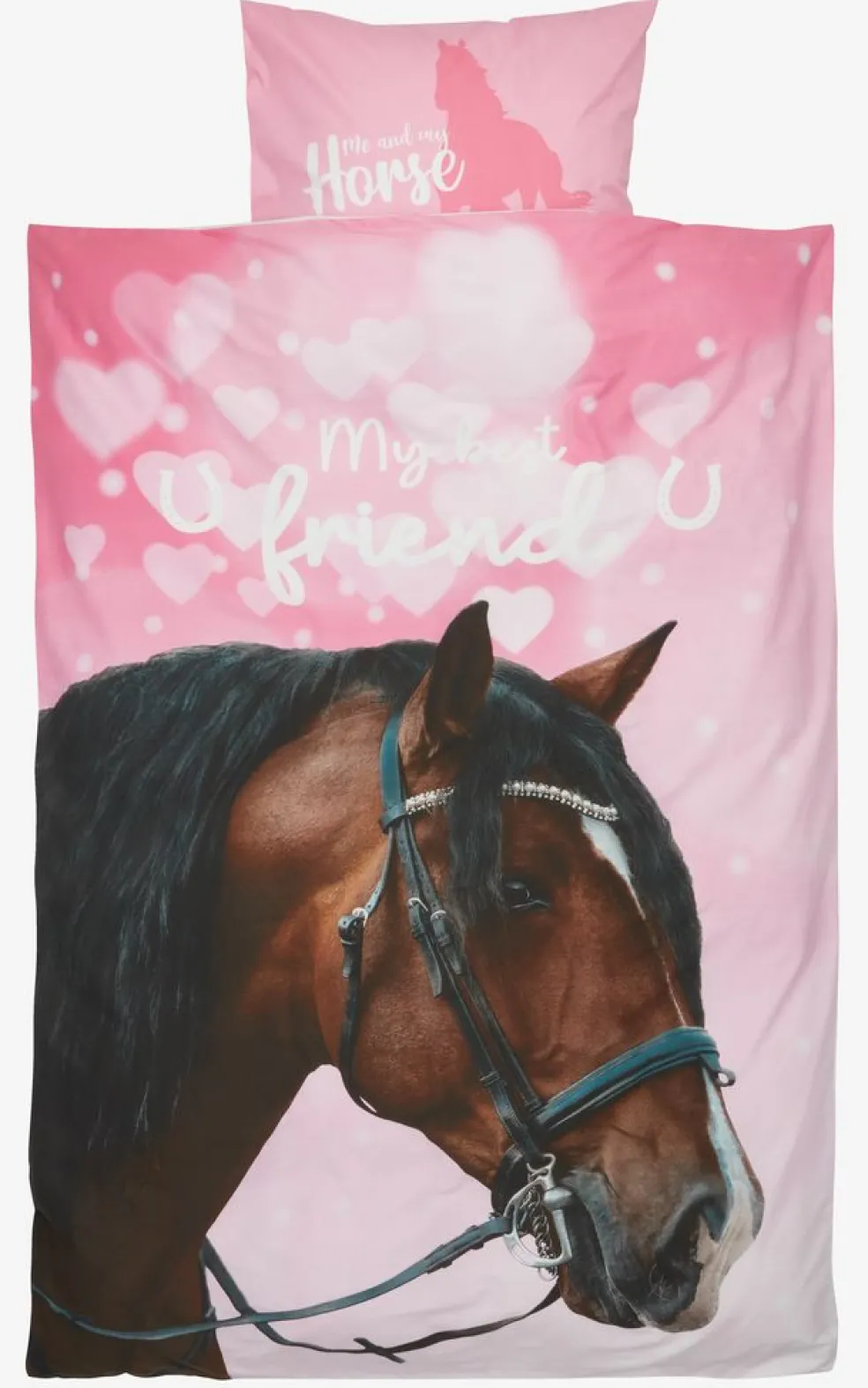 HILDURPlusParure de lit HILDUR 140x200 rose