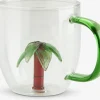HILMERTasse HILMER Ø8xH9cm 32cl verre a/palmier