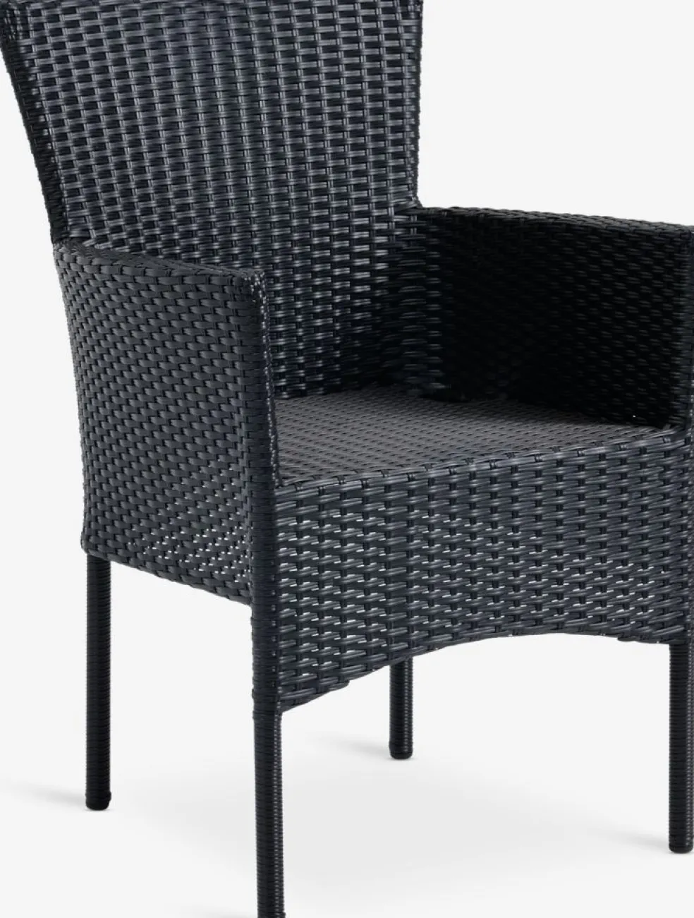 HOBRO + AIDTHOBRO L70 table gris + 2 AIDT chaises noir