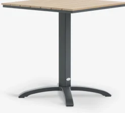 HOBRO + AIDTHOBRO L70 table + 2 AIDT chair naturel